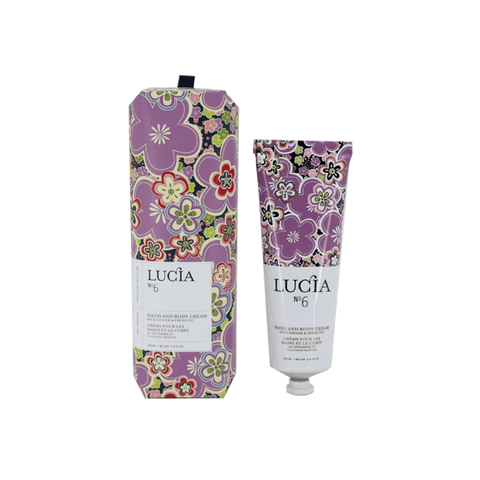 Lucia No.6 Wild Ginger & Fresh Fig Hand Cream - Hand Cream - Pure Living