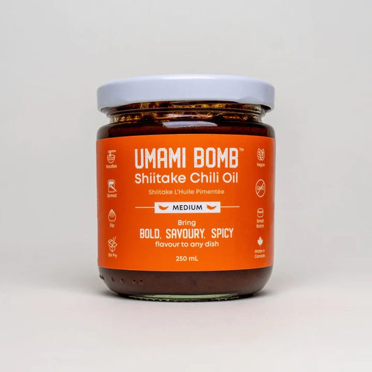 Vumami Foods - Umami Bomb Shiitake Chili Oil (Medium)