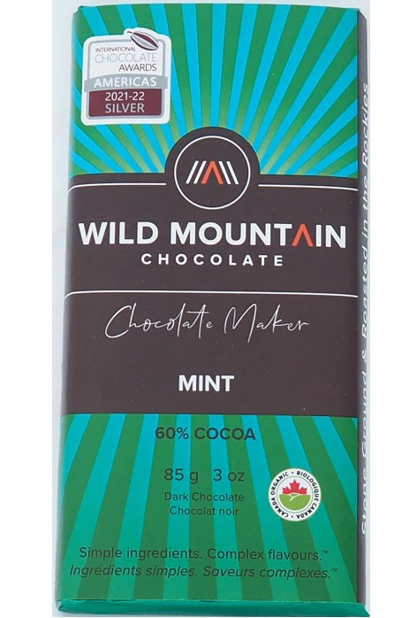 Wild Mountain Chocolate - Mint (60%)