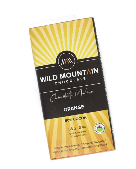 Wild Mountain Chocolate - Orange (60%)