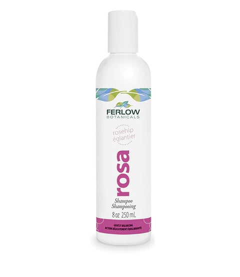 natural rosa shampoo by ferlow botanicals