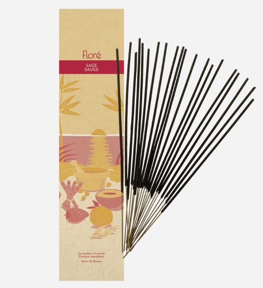 20 pack of sage incense by flore
