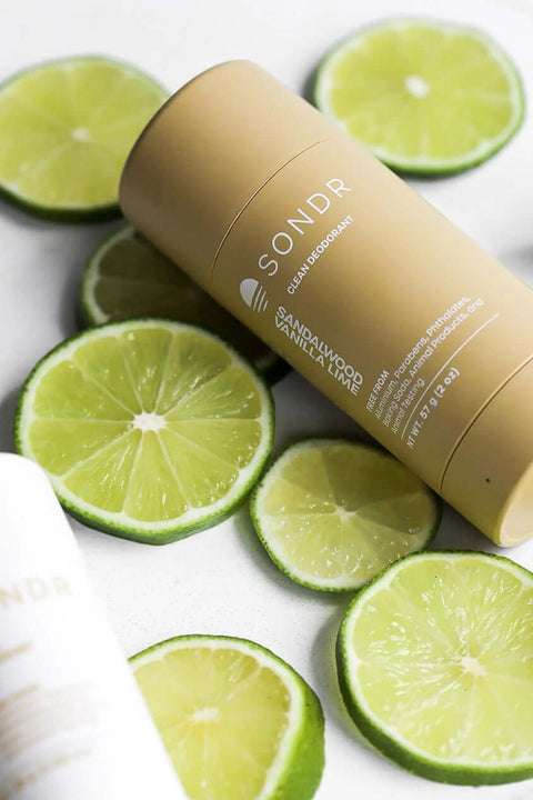 Sandalwood Vanilla Lime Natural Deodorant - Deodorant - SONDR
