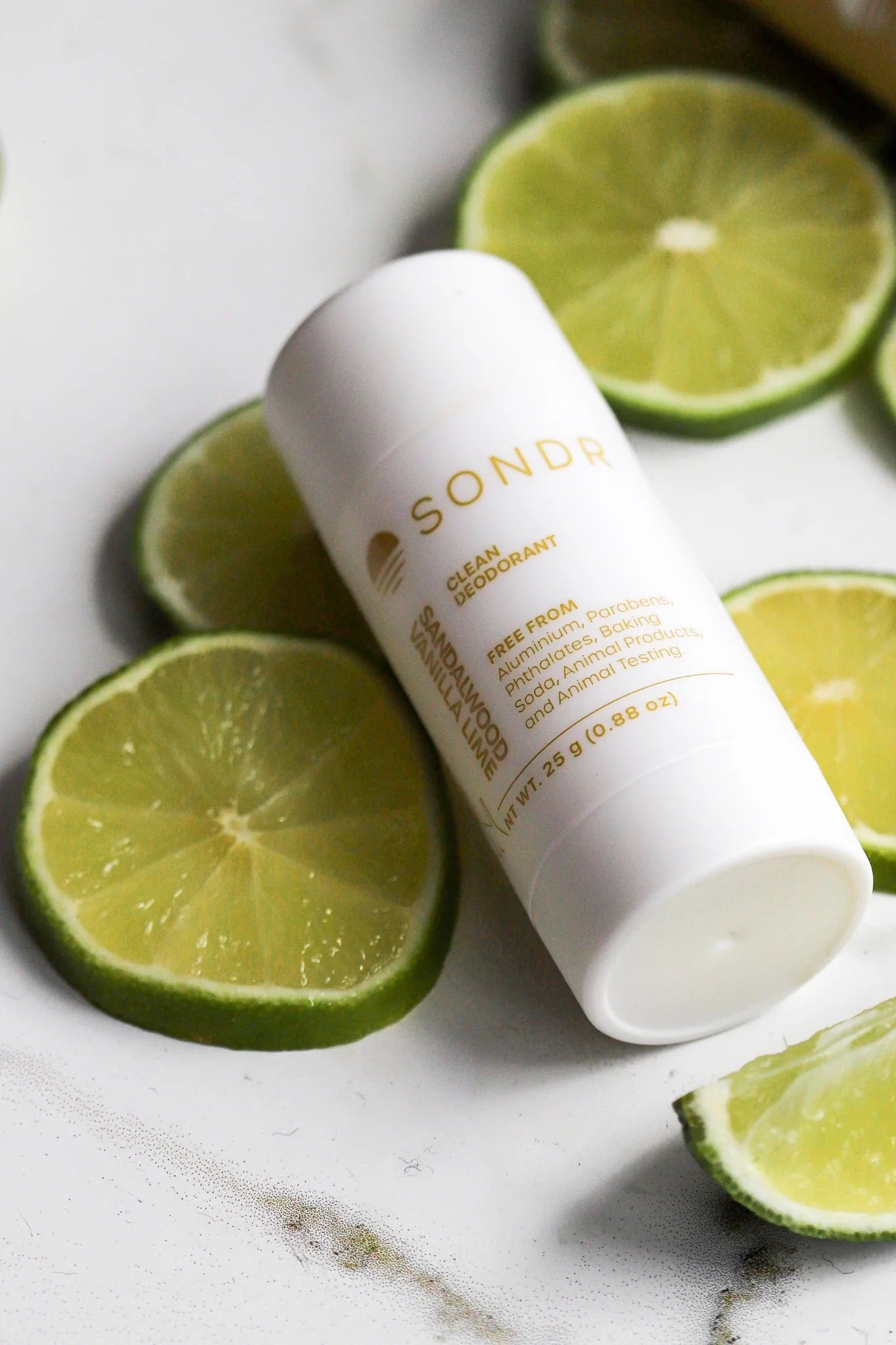 SONDR - Sandalwood Vanilla Lime Natural Deodorant travel size