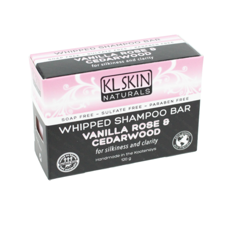 KL Skin Naturals - Vanilla Rose & Cedarwood Shampoo Bar