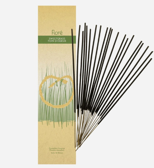 sweetgrass incense pack of 20