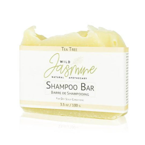 Tea Tree Shampoo Bar (Dry Hair/Scalp) - Shampoo Bar - Wild Jasmine Natural Apothecary