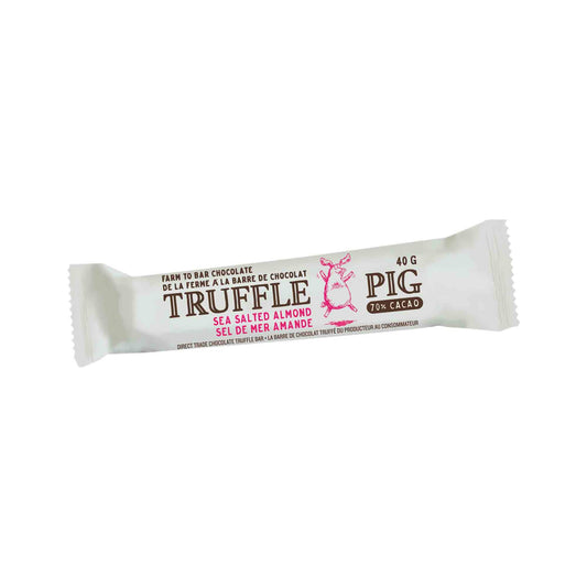 Truffle Pig - Sea Salted Almond Chocolate Bar