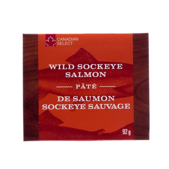 wild sockeye salmon pate
