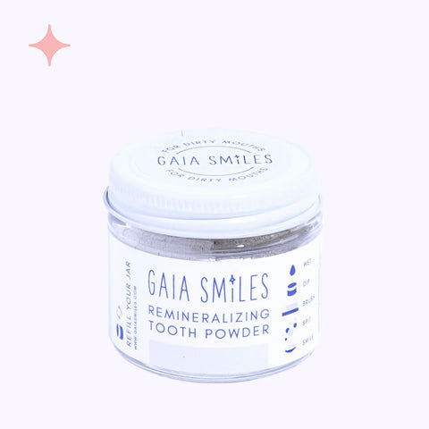 Gaia Smiles - Remineralizing Tooth Powder (Wintergreen)